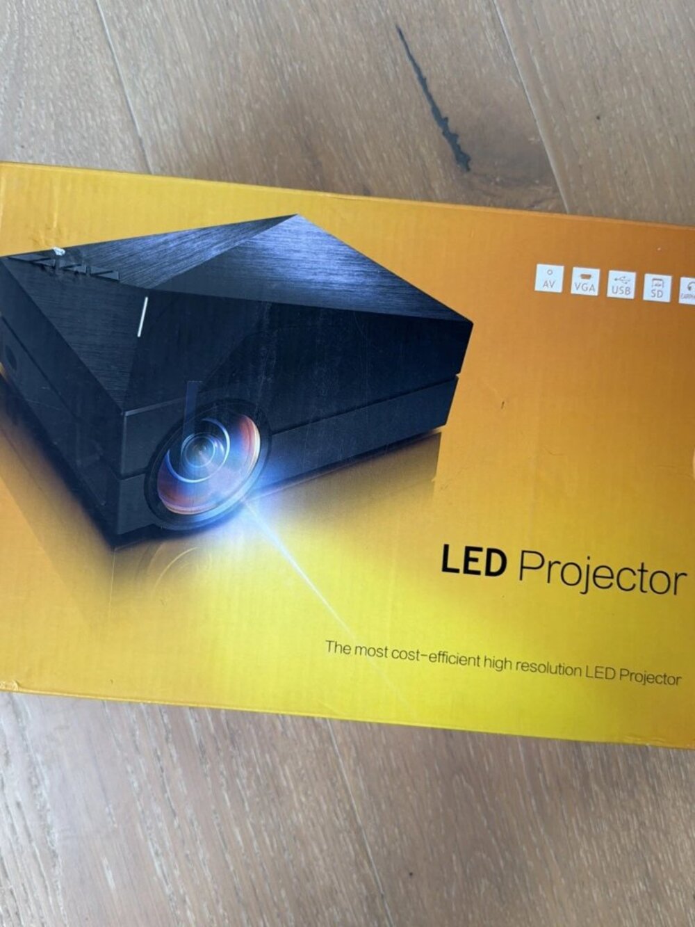 GM60 Mini LED Projector HD Multimedia Portable Home Theater